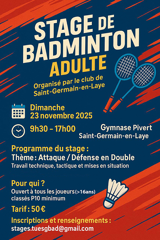 Stage Adulte du TUESG